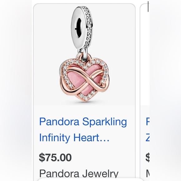 Pandora Sterling Silver Charm Bracelet - Picture 7 of 7